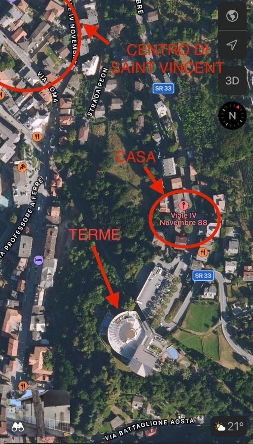 Casa Vista Saint Vincent Accanto Alle Terme Ngoại thất bức ảnh